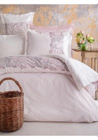 Resim Apricitas Home Grace Pink Çift Kişilik Nevresim Takımı 