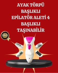 Resim shopwave Çok Amaçlı Kadın Bakım Seti Epilasyon ve Törpü 