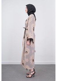 Resim Pureva Kimono Takım 3'lü - Bej 