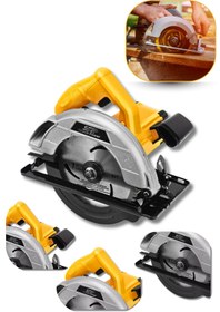 Resim Spech Power Germany Model Professional Bakır Sargılı 185 mm Açılı Ahşap Sunta Kesme Daire Testere 