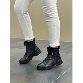 Resim Oggo 803 Kadın Fermuarlı Fashion Deri Spor Bot 