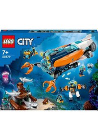 Resim LEGO® City 60379 Derin Deniz Keşif Denizaltısı 842 Parça 