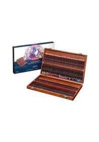 Resim Supertrend Coloursoft Pencils Yumuşak Kuru Boya Kalemi Seti 72'li Ahşap Kutu Görsel Rengi 