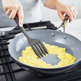 Resim GreenPan Silikon Çatal Gri | Platinum Silicone | BPA İçermez | 200°C Isıya Dayanıklı | 