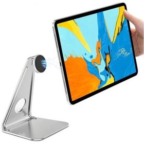 Resim Ally Metal Masa Üstü Standlı Mıknatıslı Telefon Tutucu-Gri 