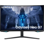 Resim Samsung Odyssey Neo G7 LS32BG750NUXUF 32″ 1ms 165Hz UHD Quantum Mini-LED HDR2000 1000R Pivot Gaming Monitör 
