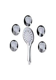 Resim Elvis Krom Lüks Mafsallı Duş Seti Krom 