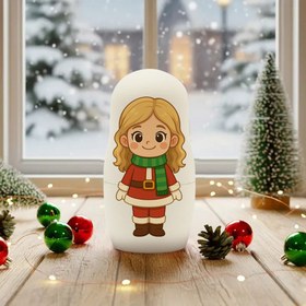 Resim Personalized Cartoon Matryoshka Doll Set | Portrait Nesting Doll Family Gift Designed from a Photo - Burlywood / 5 Portraits 