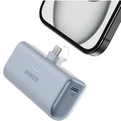 Resim Anker Nano Powerbank 5000 mh 22.5W USB-C- Mavi -A1653 