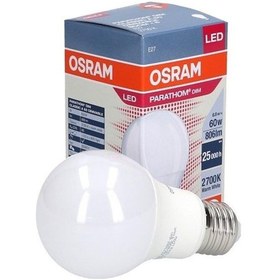 Resim Osram Parathom 8.8W 60W Işığı Kısılabilir Led Ampul 2700K 2 Ad 