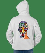 Resim Prince Oversize Unisex Kapüşonlu Sweatshirt 