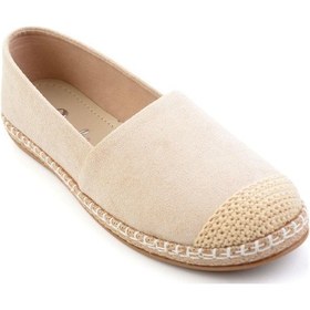 Resim Bambi Bej Kadın Espadril K01125010372 