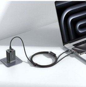 Resim Mcdodo CA-6780 2in1 100W Type-C to Type-C Şarj Kablo 1.5 M Siyah 