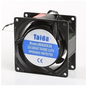Resim Tidar 80X80X38 Mm Kare Fan 220 V Ac 