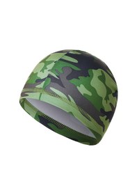 Resim Xindoker Yazlık Nem Tüketici, Rüzgar Ve Güneş Koruyucu Bisiklet Şapka - Unisex, İnce, Nefes Alabilir, Camo Yeşil, Polyester Buz İpi Haki 