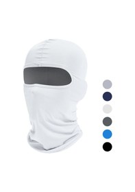 Resim Ximistore9 Sürekli Nem Absorban, Hızlı Kuruyan Bisiklet Sporları Güneş Koruyucu Elastik Bağlama Bandana Beyaz 