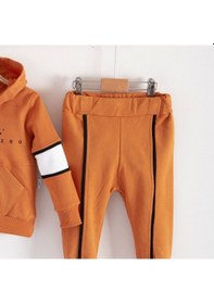 Resim 3-18 Ay Erkek Bebek Takımı Mini Zeo 2'li Kahverengi Kahverengi 