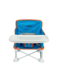Resim Deluxe Portatif Katlanabilir Mama Sandalyesi Mavi 