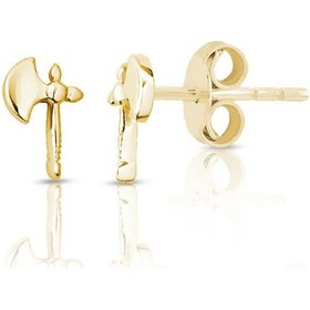 Resim Lilarote Balta Sarı Altın Küpe 