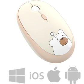 Resim Geezer M2 Hello Bear 2.4g 1600DPI Sessiz Kablosuz mouse Smk-M2 