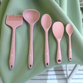 Resim Blackseries5 Premium Silikon Kaşık & Sos Fırçası & Kepçe 
