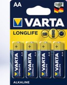 Resim Varta Longlife 4106 LR6 AA Kalem Pil 4 x 20'li 