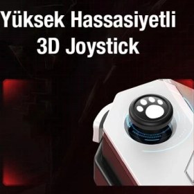 Resim Coofbe 150MAH Şarjlı Bluetooth Bağlantılı Telefon Joystick Kontrol Aparatı Pubg Mobile Gamer Oyun Konsolu 