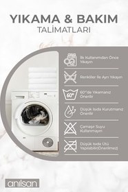 Resim Mavi Greek Ayak Havlusu - 50x70 Cm, 245 Gr,%100 Pamuk, Spa Ve Otel Banyo Paspası, Günlük Kullanıma Uygun Gri 