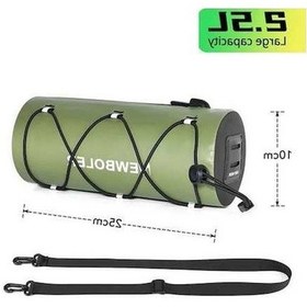 Resim Novahub Newboler Gidon Çantası Bisiklet Pannier Çantası 25x10cm Su Geçirmez Kullanışlı Yeşil Bag111 Yeşil 