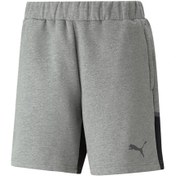 Resim Puma Teamcup Casuals Shorts Erkek Futbol Antrenman Şortu 65798913 Gri 