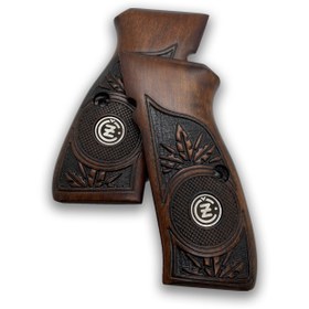 Resim ZIB GRIPS CZ-75 Pistol Grip Handmade From Walnut Wood Ars.061 