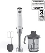 Resim ARZUM 1114-B TECHNOART MAXI NEO EL BLENDER BEYAZ 