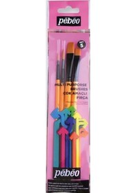 Resim Pebeo Çok Amaçlı Fırça Seti - Set 5 - 4'lü 