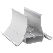 Resim Cbtx R-just Bj16 Dizüstü Bilgisayar Dikey Depolama Tabanı Masaüstü Dizüstü Bilgisayar Tutucu Standı - Gümüş 