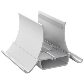 Resim Cbtx R-just Bj16 Dizüstü Bilgisayar Dikey Depolama Tabanı Masaüstü Dizüstü Bilgisayar Tutucu Standı - Gümüş 