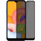 Resim Hesaplı Dünya Samsung Galaxy A01 Gizlilik Korumalı Cam Ekran Koruyucu 