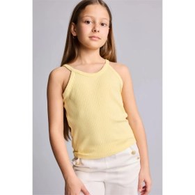Resim DeFacto Halter Yaka Atlet Kız Çocuk H7258A826HS 