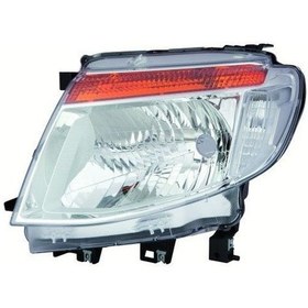 Resim Depo Ford Ranger 2012 Far Sağ Motorlu Ledsız Krom Islemelı (Oem No:Ab3913100Fe) 
