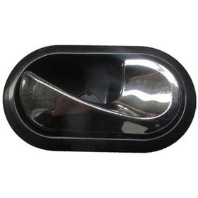 Resim Renault Scenıc- 2- 03/09 Ön Kapı İç Açma Kolu Sağ Siyah Elceği Nikelajlı Oem No: 8200028486 Tst815 