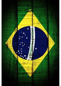 Resim Brazil Flag Motorcu Çok Amaçlı Outdoor Boyunluk Unisex Bandana Siyah 