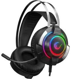 Resim Rampage RM-K32 X-MOTTO Mikrofonlu 7.1 Surround RGB Rainbow Oyuncu Kulaklığı 