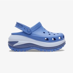 Resim Crocs Classic Mega Crush Kadın Mavi Terlik Düz 207988 Mavi 
