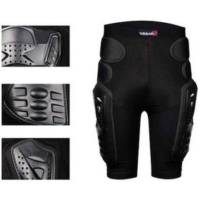 Resim Dancemonkey Zırh Stil Siyah Mp1001b Motosiklet Off-road Koruyucu Kısa Pantolon Herobiker Düşmeye Dayanıklı Cbtx Rt 