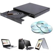 Resim OEM Harici Cd Ve Dvd Okuyucu Cd Dvd Yazıcı Usb Den Tak Çalıştır 