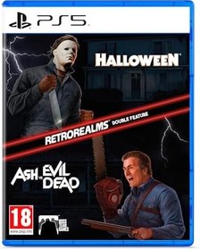 Resim Nighthawk Entertainment Halloween And Ash Vs Evil Dead Retrorealms Double Feature Ps5 