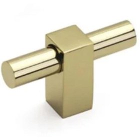 Resim System Altın 8 mm Düğme Mobilya Kulpu (SY8939 0008 GL-GL) 