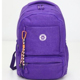 Resim Rahat Taşımalı 5 Bölmeli Sırt Çantası Konforlu Yapı, Modern Görünüm, Yüksek Hacim Mor 