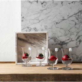 Resim Paşabahçe 440221 Gala 4'lü Ayaklı Bardak - 125 Ml. 