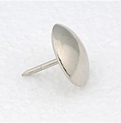 Resim Febko Kısa Çivili Gümüş Nikel Kabara Raptiye 6,5 Mm - 100 Adet 0-8 