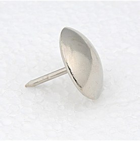 Resim Febko Kısa Çivili Gümüş Nikel Kabara Raptiye 6,5 Mm - 100 Adet 0-8 